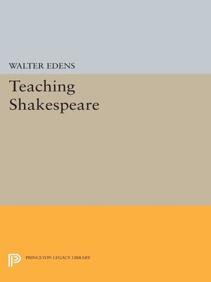 cover image of Teaching Shakespeare